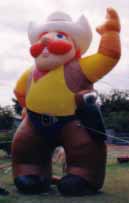 Cowboy Balloons - Cowboy Inflatables